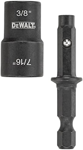 Driver de porca de Dewalt, extremidade dupla, 3/8in + 7/16in