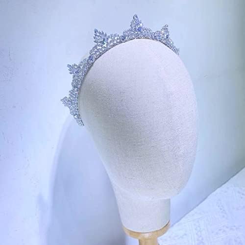 Hair Jewelry Crown Tiaras for Women Bridal Crown Caseded Hair Accessories