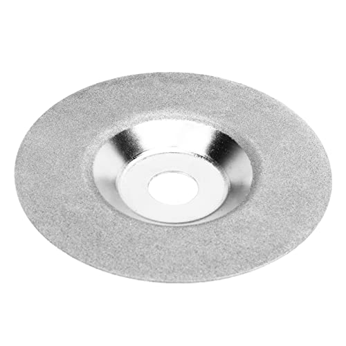 5pcs 4Nin Diamond Plat Lap Disc, disco de moagem revestido, moagem de lixando disco de polimento para pedra preciosa, vidro, polimento