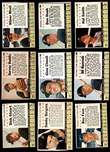 1961 Post Cereal Pittsburgh Pirates perto da equipe set Pittsburgh Pirates VG/Ex Pirates