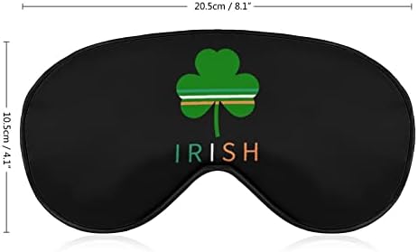 Máscara de olho de trevo irlandês