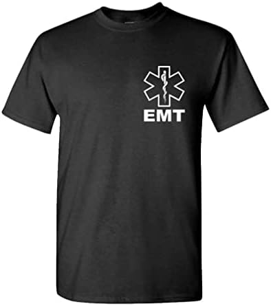 The Goozler V2 EMT - Técnico médico de emergência 911 - Camiseta de algodão masculino