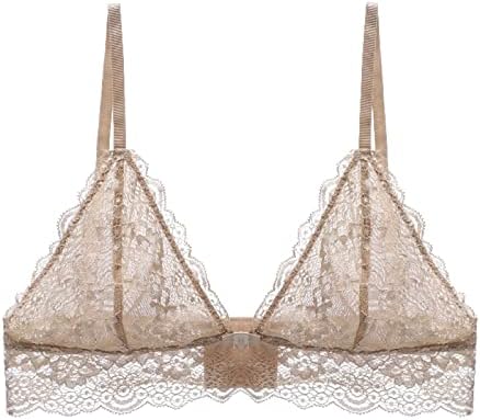 Ultimate push up sutiã feminina gravada em estilo bralette com extensores tinudas finas triângulo de bralette sutiã