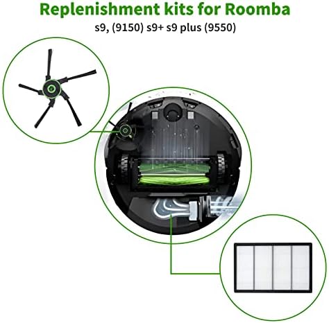 Peças de reposição para iRobot Roomba S9 S9+ S9 Plus S Kits de vácuo Ai Robot Série S9