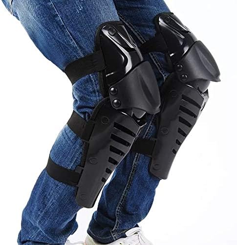 N/A motocicleta de motocicleta motocross joelhos protetores protetores guardas engrenagem protetora anti-queda e engrenagem