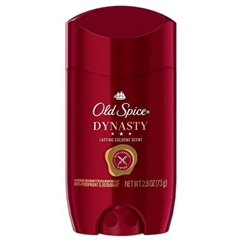 Antigo desodorante anti-perspirante de especiarias para homens Dinastia Colônia perfume 48 horas Proteção de 2,6 onças