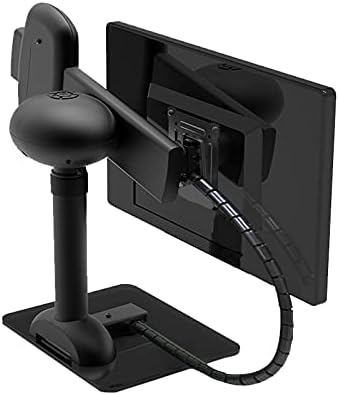 Monitorar o suporte do braço de suporte único suporte de monitor único levantamento elétrico e monitor rotativo