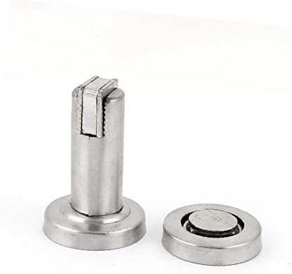 X-Dree Home Office Round Strike Base Magnetic Door Stop Stopstop Parto de captura do detentor de captura 87m_m High (Base