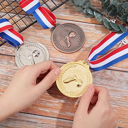 Medalhas de jogos esportivos de 12 pacotes AHANDMAKER, Medalhas de esportes de prêmios de prêmios genuínos Medalhas