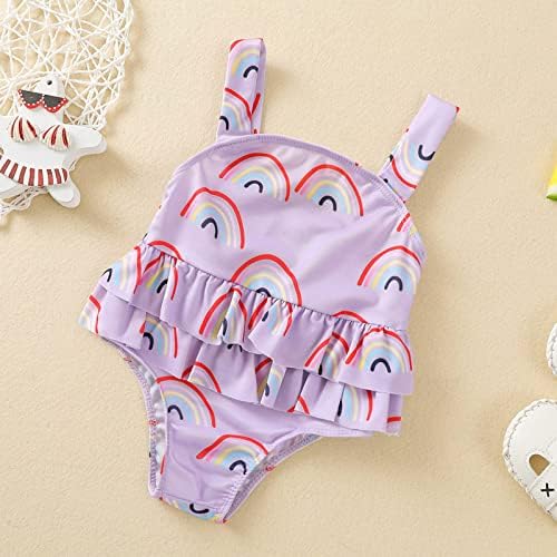 Momker Swimsuit Two Piece With Shorts Girls Use Ruffles Summer Postado Madeiro de Meníssima Meninas de Meninas de Meninas 4 5 5