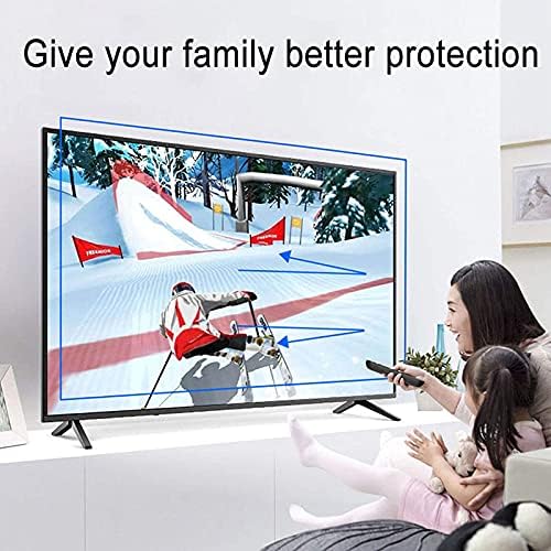 Kelunis TV Screen Protector, Filme Anti-Glare/Anti Blue Light/Anti Scratch, para monitor de 32-75 polegadas, alivie a tensão ocular