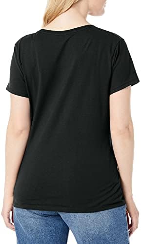 Hanes Women Perfect-T de manga curta de t-shirt de decote em V