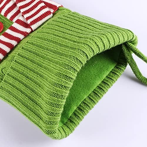 Bolsas Zoikom, Decorações de Natal, sacos de doces de presente, lenços de Halloween, meias de Natal Lenço de Natal Meias