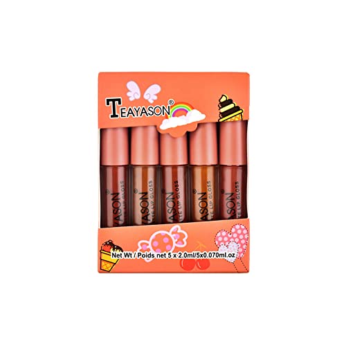 Lip Gloss Longa Lipstick Conjunto Rose 25ml de cor de beleza para durar maquiagem de moda de fashion de batom mais longo e fácil