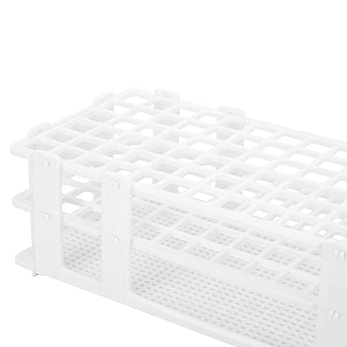 Amostra de garrafa de garrafa, 5 -Met Plástico de design de três camadas para experimentos científicos para tubos de teste de laboratório de 13 mm