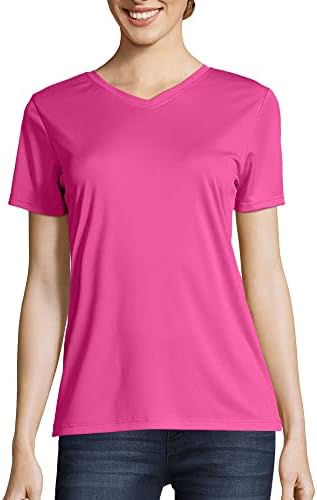 Hanes Women's Nano-T-T-decote em V-Shirt