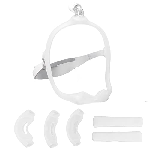 Travesseiro nasal da estrutura, cinta universal suave de silicone, tiras de reposição de máscara projetar totalmente o ajuste
