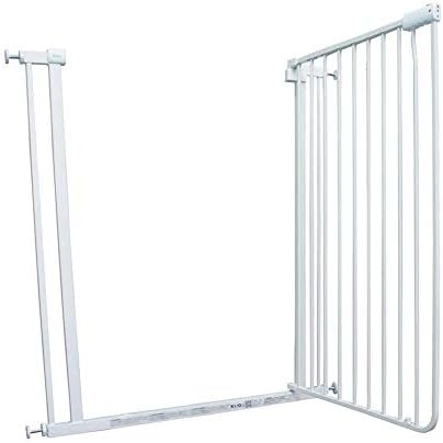 Maryaz Pet Playpense Branco portão de segurança portão de isolamento por porta de estimação Pet Door Bar Pressão Montagem de escadas