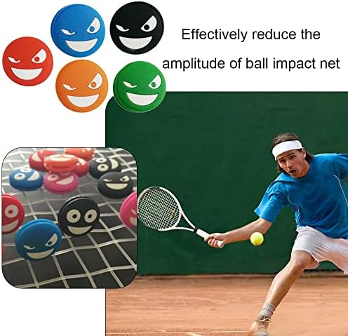 Huaangmaox sorriso rosto amortecedores de silício macio amortecedores de tênis vibração de vibração de tênis amortens para homens mulheres mulheres
