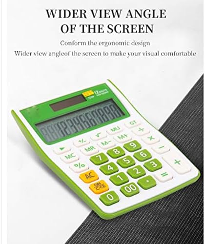 Calculadora de quul calculadora de quadro de escritório cor calculadoras fofas suprimentos de negócios duplos programador eletrônico