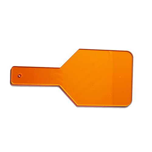 Snawop Dental Curing Shield LED MANTA LED/UV Light Protection OLE/Placa Protector Placa Orange