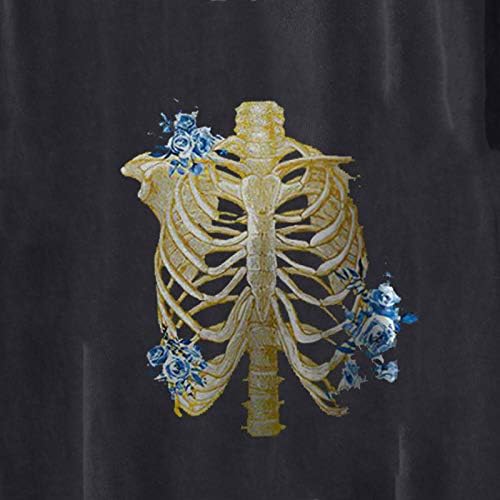 Tampas gráficas de órgãos de organização feminina camisetas de manga curta superdimensionárias