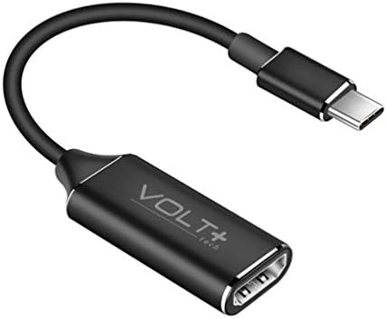 Trabalhos da Volt Plus Tech HDMI 4K Kit USB-C Compatível com o adaptador profissional da JBL Wave 100TWS com saída digital