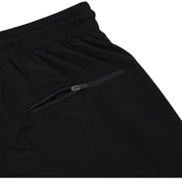 Century Star Mens Executando Treino Athlético de Shorts Quick Dry Compressão curta para homens com bolsos Treinando shorts de