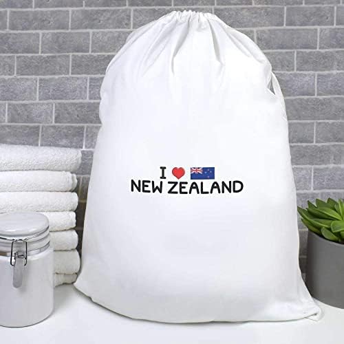 Azeeda 'I Love New Zealand' Lavanderia/Bolsa de Lavagem/Armazenamento