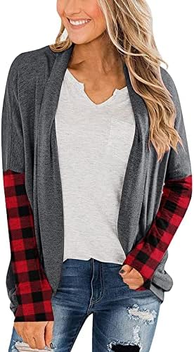 Mulheres de casaco de inverno foviguo, túnica moderna de manga longa Cardigan Women Winter Warm Lapela Wrap Cardigan Fuzzy