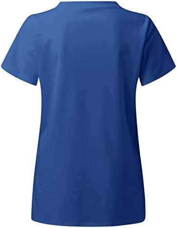 Camisas de manga longa de algodão feminina feminino PLUS PLUS TIM TAMPL V PECTO DE MANHOS CURTOS PLOCHOS DE MANHOS CURTOS PRIMIZAS