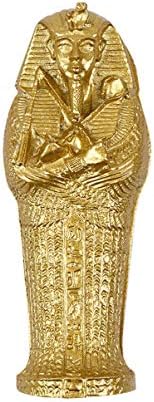 Rei egípcio tut decoração múmia na caixa de caixão rei tut sarcófago