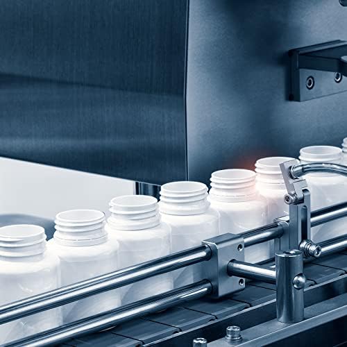 Garrafa de reagente química de 10 PCs, recipientes de laboratório com boca larga | Armazenamento líquido, ótimo para laboratório, lojas, fábrica