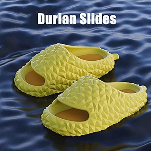 Yacriso durian slides sandálias, mulheres deslizam sandálias de verão Sapatos de chuveiro lâminas de travesseiros não deslizantes