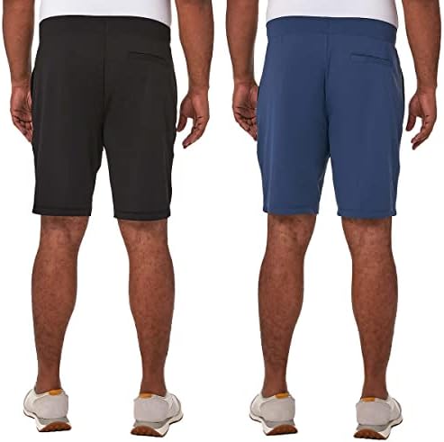 32 graus Men fria 2 Pack Stretch Comfort Active Performance Shorts
