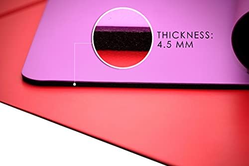 Kalm Manifesto Yoga Mat 4,5 mm de espessura sem deslizamento ecológico feito com borracha natural para melhor aderência e excelente