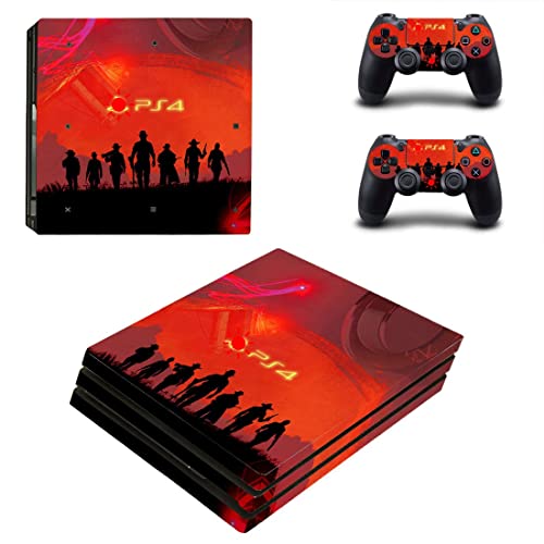 Game Gred Deadf e Redemption PS4 ou PS5 Skin Skinper para PlayStation 4 ou 5 Console e 2 Controllers Decal Vinyl V8707