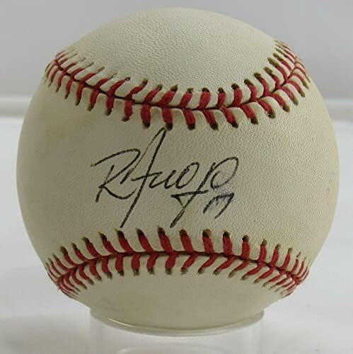 Rolando Arroyo assinou autograph Autograph Rawlings Baseball B92 - Bolalls autografados