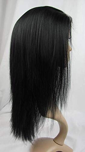 Boa quanlity 20 peruca humana para mulher negra longa peruca de renda cheia Camboja Virgem Remy Human Human Human Straight Color 1