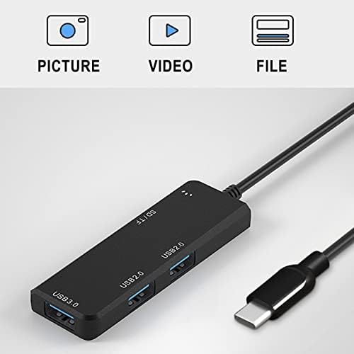 4 porta USB 3.0 Ultra Slim Data Hub, para Surface Pro, para XPS, para notebook PC, para unidades flash USB, para HDD móvel