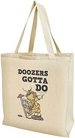 Doozers tem que fazer fraggle rock mercearia viagens reutilizáveis ​​bolsa