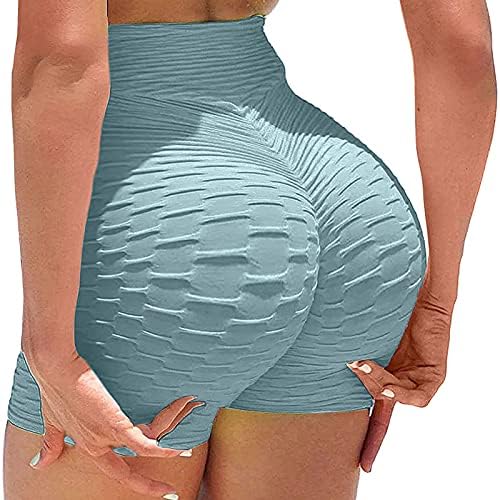 Honprad shorts femininos para calças de ioga de verão, mulheres esticam perneiras Fitness Running Butt Lifting High Wistist