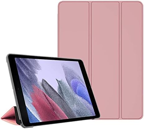 Caso esbelto para o modelo Samsung Galaxy Tab A7 Lite 8,7 polegadas 2021, Ultra Thin Lightweight Hard Back Shell Tri Fold Stand