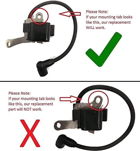 A ROP SHOP | (Pacote de 6 bobina de ignição para o gramado de grama de 1983 7050, 7150, 7229 Motor