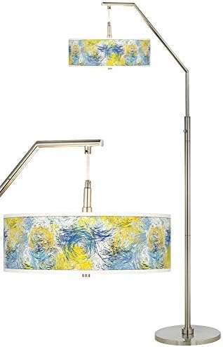 Starry Dawn Giclee Print Shade Arc Floor Lamp