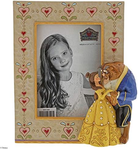 Tradições da Enesco Disney por Jim Shore Beauty e The Beast Photo Frame