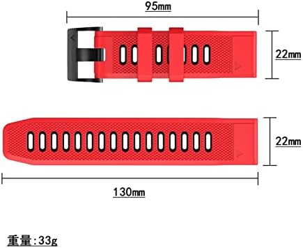 WTUKMO Quickfit WatchBand 26 22mm Strap para Garmin Fenix ​​7 7x Watch EasyFit Pulset para Garmin Fenix ​​6 6x 5x 5
