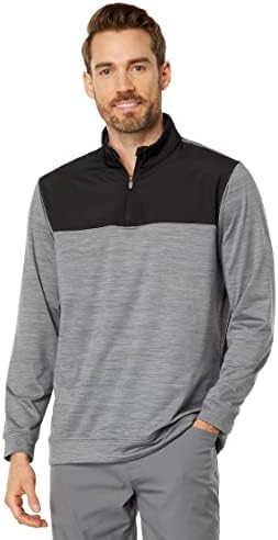 PUMA GOLF MENSPUN CLOUDSPUN COLORBLOCK 1/4 ZIP