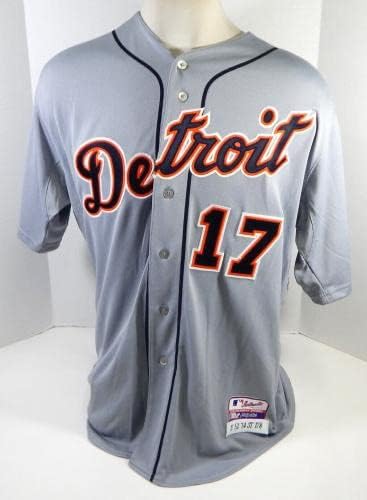 2014 Detroit Tigers Mick Billmeyer 17 Jogo emitiu Grey Jersey 52 DP21038 - Jerseys de jogo MLB usado