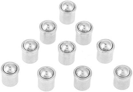 10pcs 304 pisadores de bola de aço inoxidável 6mm x 7mm de sortimento corporal para equipamentos mecânicos